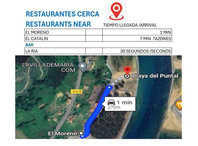 Playa Del Puntal Villaviciosa Asturias Lujo Primera Linea Playa 외부 사진