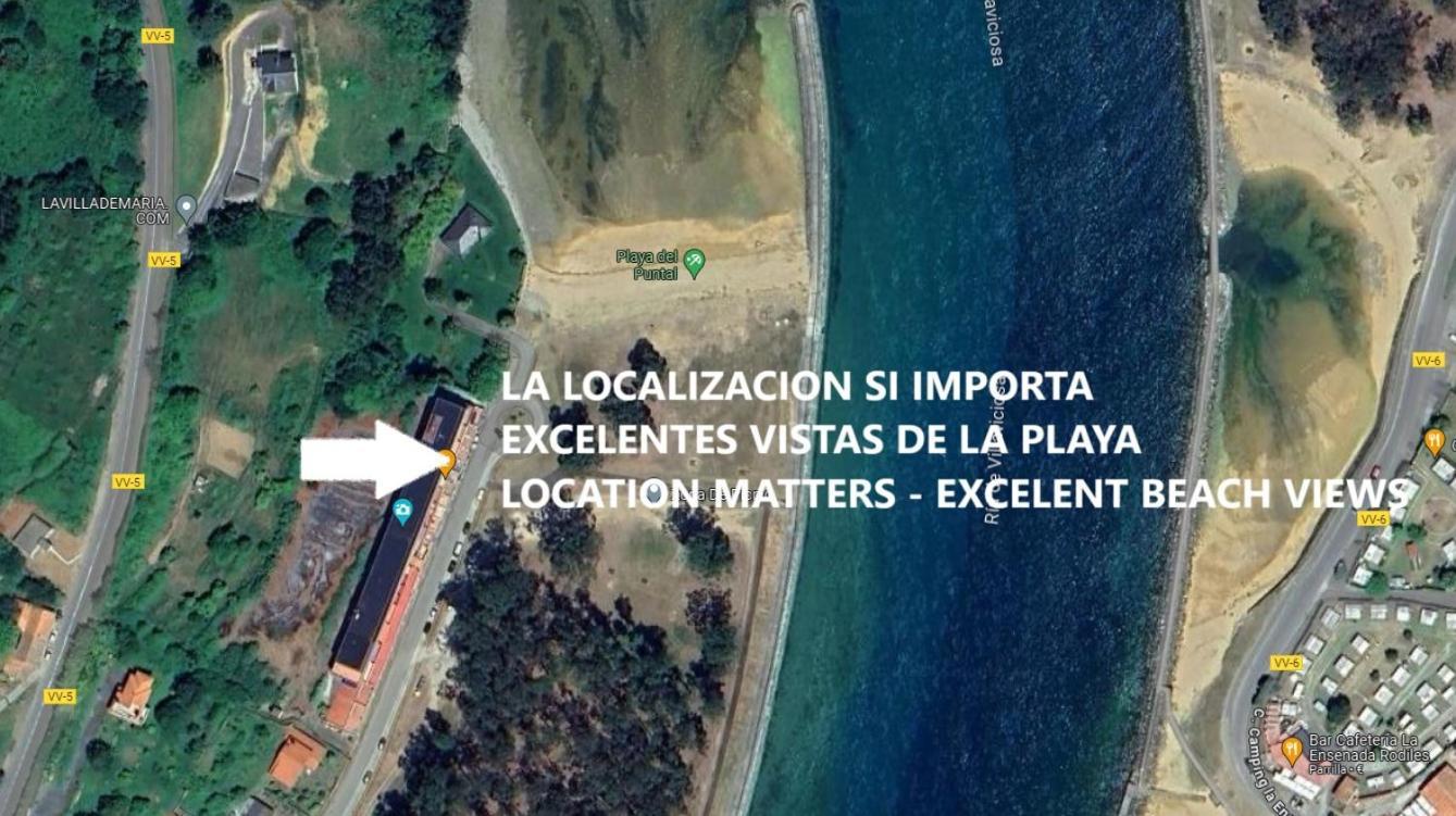 Playa Del Puntal Villaviciosa Asturias Lujo Primera Linea Playa 외부 사진