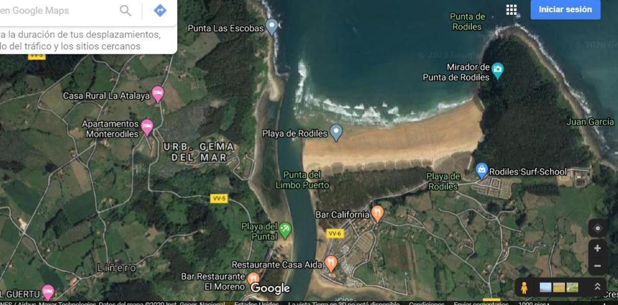 Playa Del Puntal Villaviciosa Asturias Lujo Primera Linea Playa 외부 사진