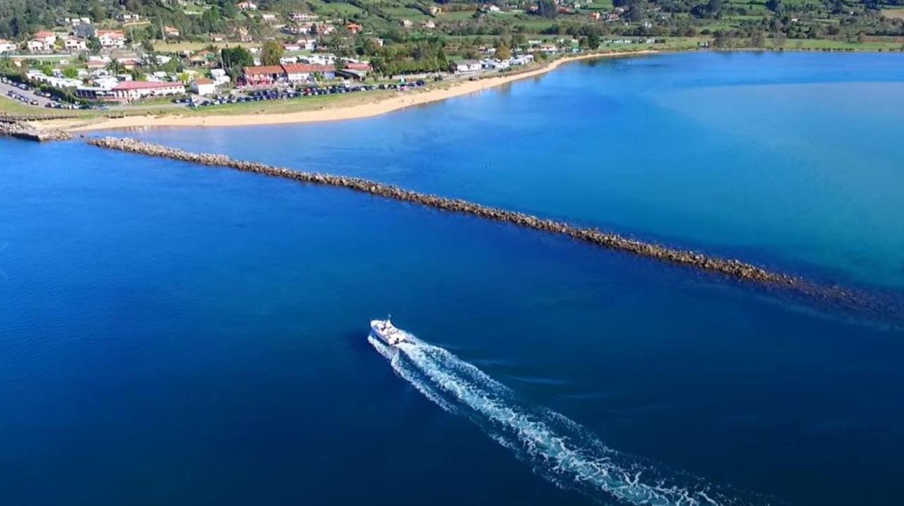 Playa Del Puntal Villaviciosa Asturias Lujo Primera Linea Playa 외부 사진