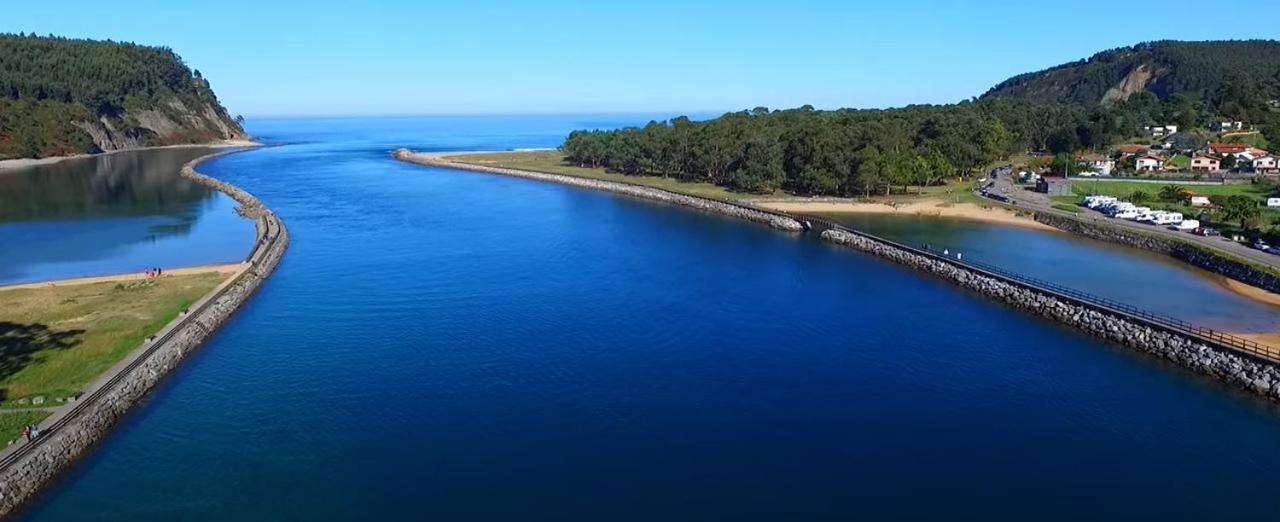 Playa Del Puntal Villaviciosa Asturias Lujo Primera Linea Playa 외부 사진