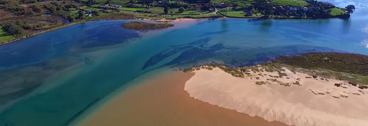 Playa Del Puntal Villaviciosa Asturias Lujo Primera Linea Playa 외부 사진